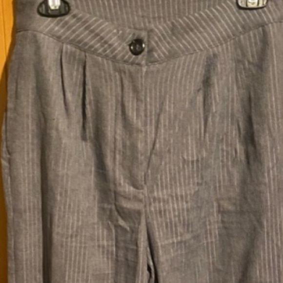 Stylish Corduroy Wide-Leg Pants/Large/Grey - Picture 8 of 17